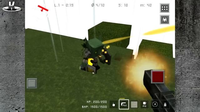 Первое нападение гоблоков - Block Fortress - #1 смотреть онлайн