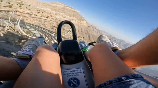 Отдых в ОАЭ. Родельбан Jebel Jais, Ras Al Khaimah. Горные сани на самой высокой точке эмиратов. смотреть онлайн