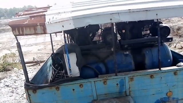 Компрессор Remeza для срубки свай