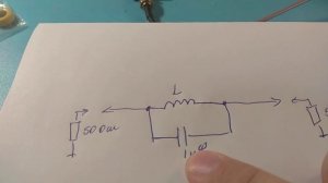 Нахождение значения индуктивности с помощью прибора для измерения АЧХ.