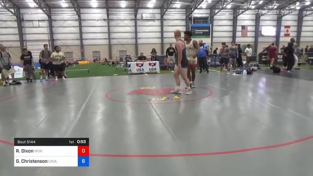 130 Kg Consi Of 8 #1 - Rayshawn Dixon, Iron Wrestling Club Vs Gabe Christenson, Cavalier Wrestling смотреть онлайн