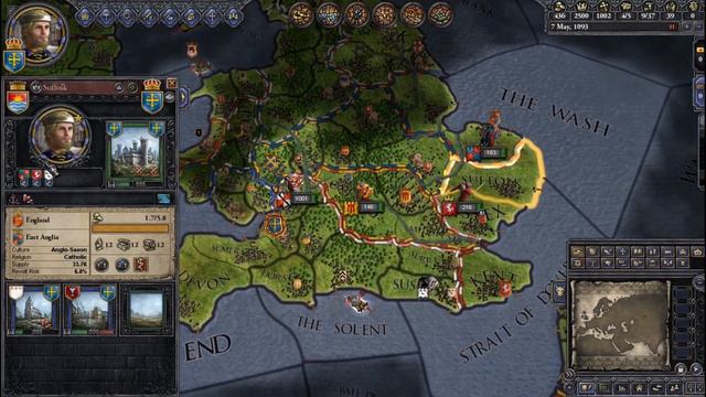 Crusader Kings 2 - Holy Fury - Shattered World - Episode 2 - Continuing the Forge смотреть онлайн