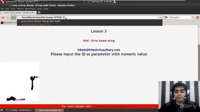 SQL Injection || Lecture 14 Injection challenge solution 3 смотреть онлайн