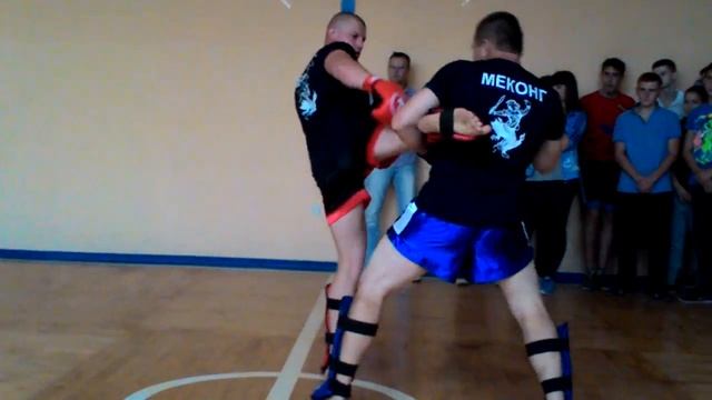Мастер-класс. Спарринг в Тайском боксе. Клуб Меконг. смотреть онлайн