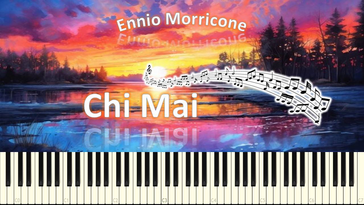 Ennio Morricone - Chi Mai (piano tutorial) [НОТЫ + MIDI] смотреть онлайн