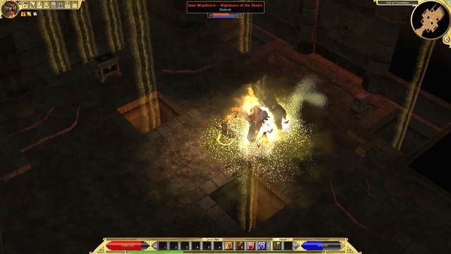 How I defeated Sand Wraithlord boss - Titan Quest смотреть онлайн