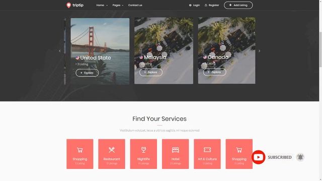 TripTip - Directory amp Listing WordPress Theme смотреть онлайн