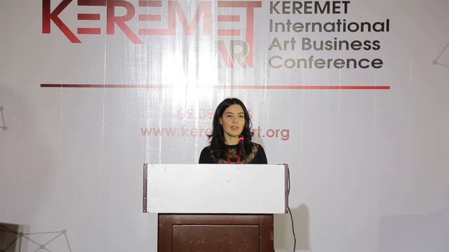 Natalya Andakulova, Founder Of Andakulova Gallery At Keremet Art (Sep 2016)