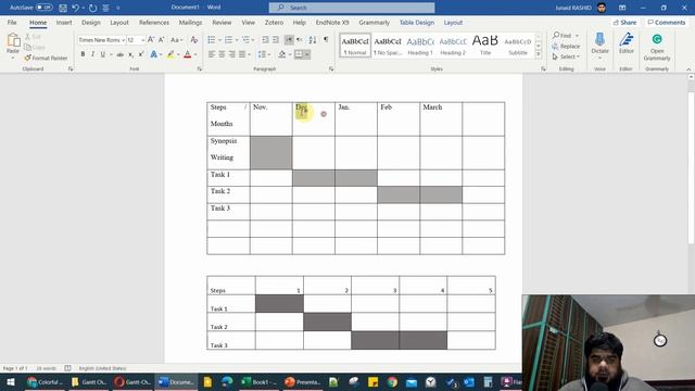 Making Gantt Chart for research proposals смотреть онлайн