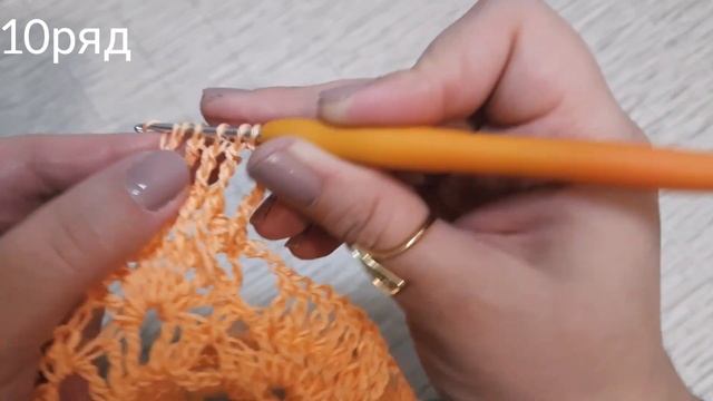 Берет  ажурный крючком весна/лето?beret Openwork Crochet Spring / Summer