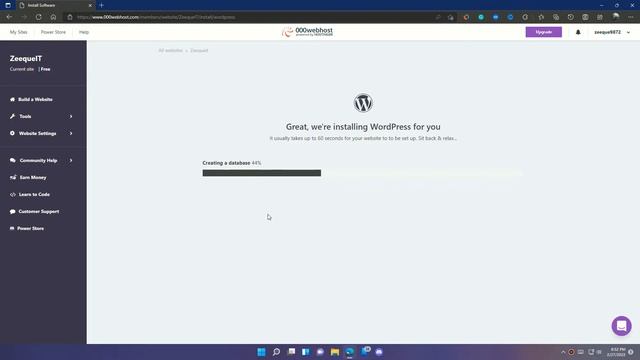 How to host a Wordpress Website in 000webhost Free смотреть онлайн