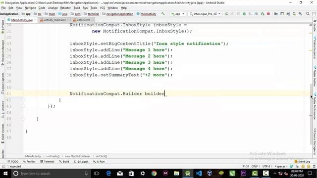 Notification style: Create inbox style notifications in android studio смотреть онлайн