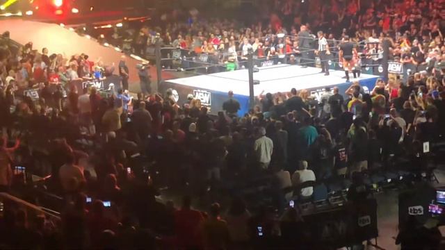 AEW dynamite/rampage Albany NY Samoa joe entrance смотреть онлайн