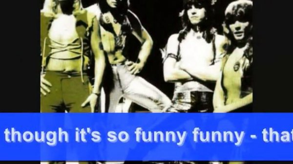 THE SWEET - FUNNY FUNNY: 1971  (with words)