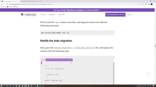 How to make JWT authentication in Laravel 9 | How to create api in Laravel 9 #laravel9 #api #backen смотреть онлайн