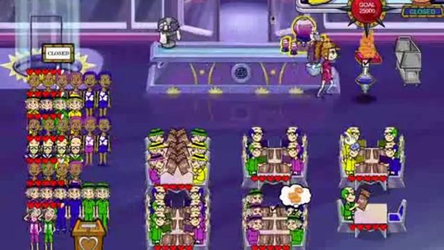 Let's Play Diner Dash: Flo On The Go 26 - Onion Rings of Saturn! смотреть онлайн