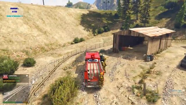 ГТА 5 МОДЫ РАБОТА ЗА ПОЖАРНОГО В ГТА 5! ТУШИМ КРУПНЫЙ ПОЖАР! - GTA 5 МОДЫ смотреть онлайн