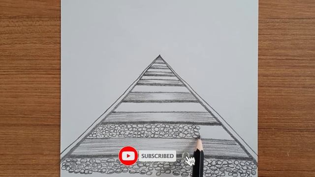 1 Point Perspective Train Way Drawing, One Point Perspective Railway Drawing, One Point Perspective смотреть онлайн