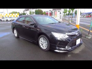 2014  TOYOTA CAMRY HYBRID MODELLISTA AERO KIT. Обзор Японского автомобиля. Правый руль.