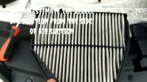 CHEVROLET CAPTIVA AIR FILTER CHANGE / замена воздушного фильтра шевроле каптива