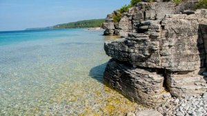 Озеро Гурон, одно из пяти Великих озер Северной Америки