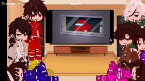 Among us alternate react to themselves • part 5 • rodamrix • gacha reaction