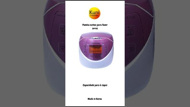 PANELA DE ARROZ ELETRICA CUCKOO | KUNI PRESENTES смотреть онлайн
