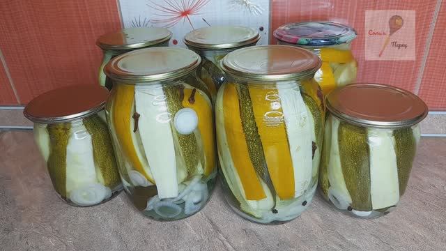 Маринуем кабачки, цукини, патиссоны на зиму смотреть онлайн