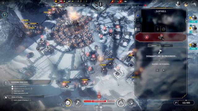 Frostpunk Fall of Winterhome Full Dreadnought (Survivor Difficulty, No Infirmary, Bunkhouse / House смотреть онлайн