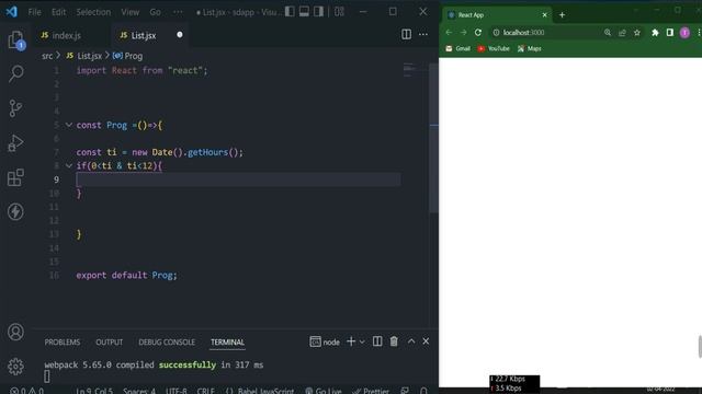 if else statement in React JS || ReactJS Tutorial for Beginners in 2022 смотреть онлайн