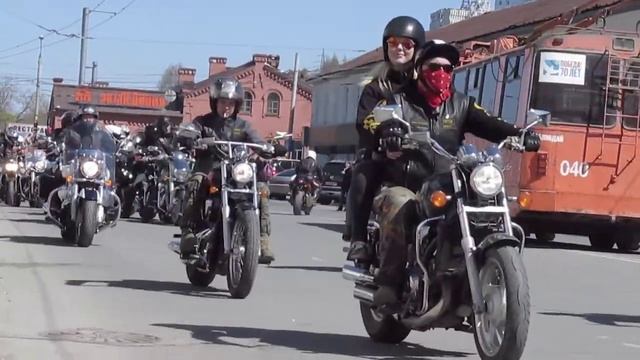 Мото-открытие 2015 г. в г.Пермь! смотреть онлайн
