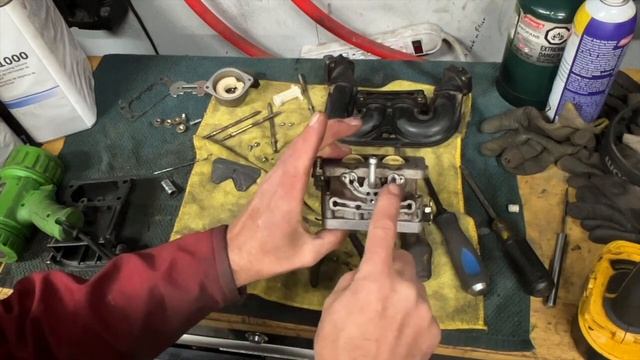 Briggs Stratton 22hp intek spits and sputters, backfires, how to fix. John Deere D140 mower. смотреть онлайн