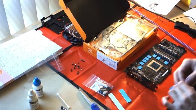 How to install an EK Waterblock on an ASUS Strix GTX 1080Ti Graphics Card смотреть онлайн