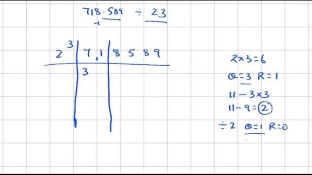 Rapid Math : Division 3 - Dividing Decimal value with Two Digits смотреть онлайн