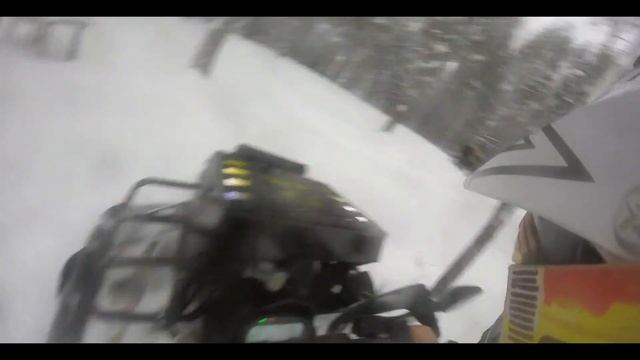 Зимняя покатушка Kawasaki Brute Force 300 and CFMOTO X8 смотреть онлайн