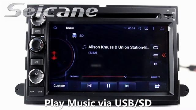 Android 5.1.1 2006-2009 Ford Fusion gps radio navigation system with Bluetooth dvd player USB 3G смотреть онлайн