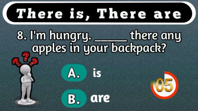 There Is, There Are Grammar Quiz. English Mixed Grammar Quiz Or Test #ladla_education