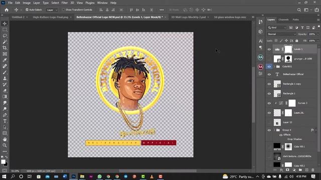 How To Use 3D Logo Mockup In Photoshop CORRECTLY смотреть онлайн