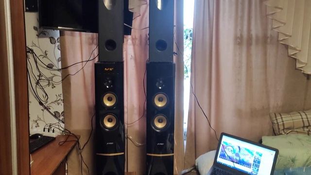 колонки F&D T88X и Т-60 в работе ФЕНДА FENDA смотреть онлайн