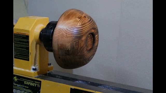 Чаша из обрезков сосны на токарном станке по дереву. Stop Motion Animation смотреть онлайн