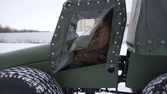 Обзор пикапа М1, вездеход Соломономобиль, часть 2 смотреть онлайн
