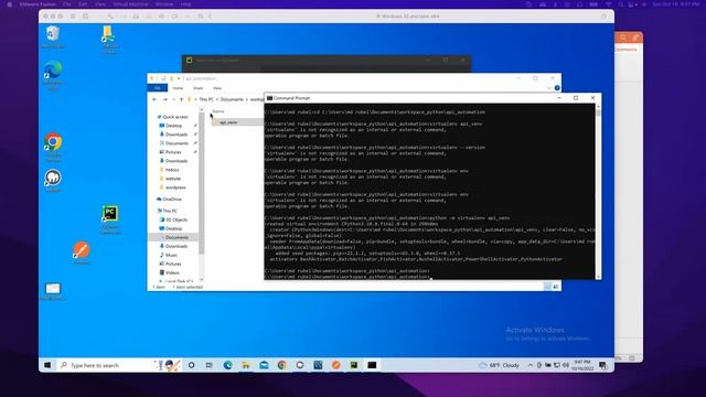 Windows : Create project and setup interpreter on Pycharm смотреть онлайн