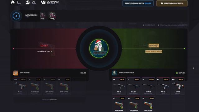 I CAN'T LOSE! | KeyDrop VS @Snugtoes смотреть онлайн