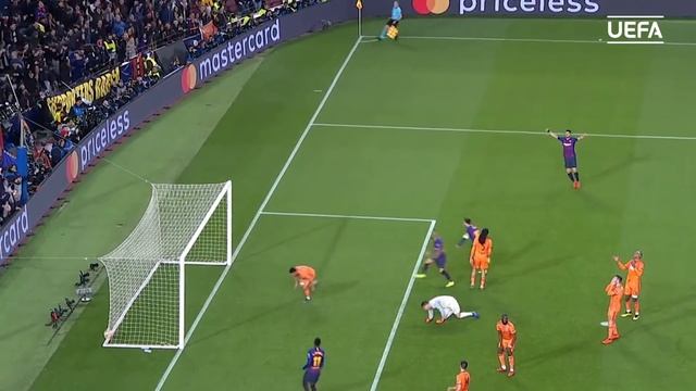 BARCELONA 5-1 LYON #UCL HIGHLIGHTS