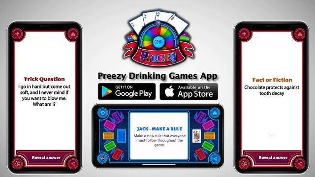 Best FREE Drinking Games App for Groups or Couples (Preezy App) смотреть онлайн