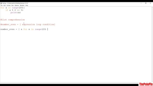 Part 17 List Comprehension in Python | #thepolopin #SumanMalik #python #New #viral #hacking смотреть онлайн