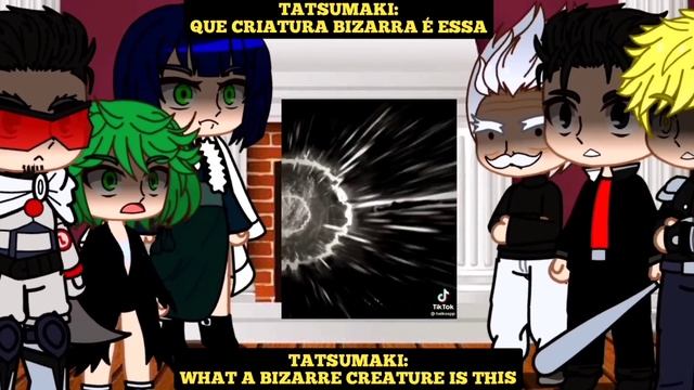 Past heroes react to How Strong Saitama Is || opm || gacha life club смотреть онлайн