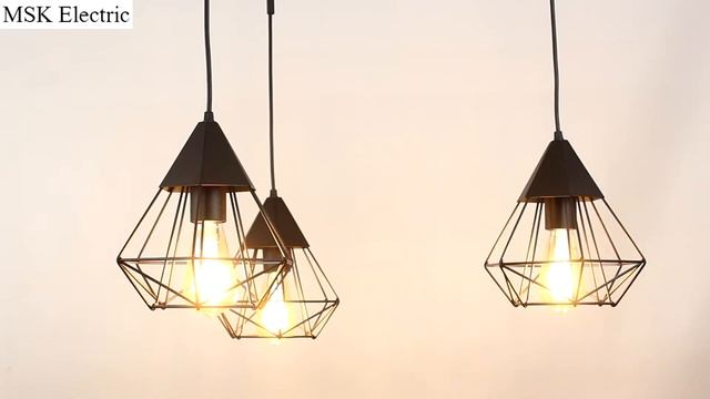 Люстра подвесная MSK Electric Crystal в стиле лофт на три плафона NL 10535-3 смотреть онлайн