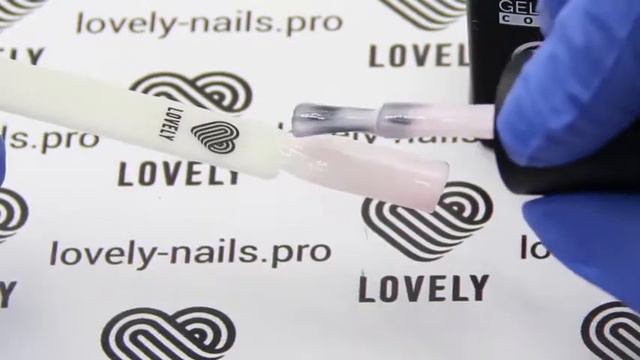 Очень светлый нежно-розовый Milkshake | Lovely Nails смотреть онлайн