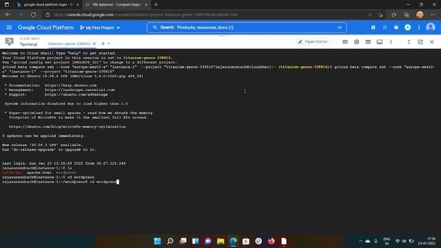 NCD1221H015 CH RAJA SURENDRA 22 01 2022 DOCKER TASK12 3 смотреть онлайн